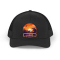 Sunset Wildlife Name Patch Trucker Hat | Personalized James