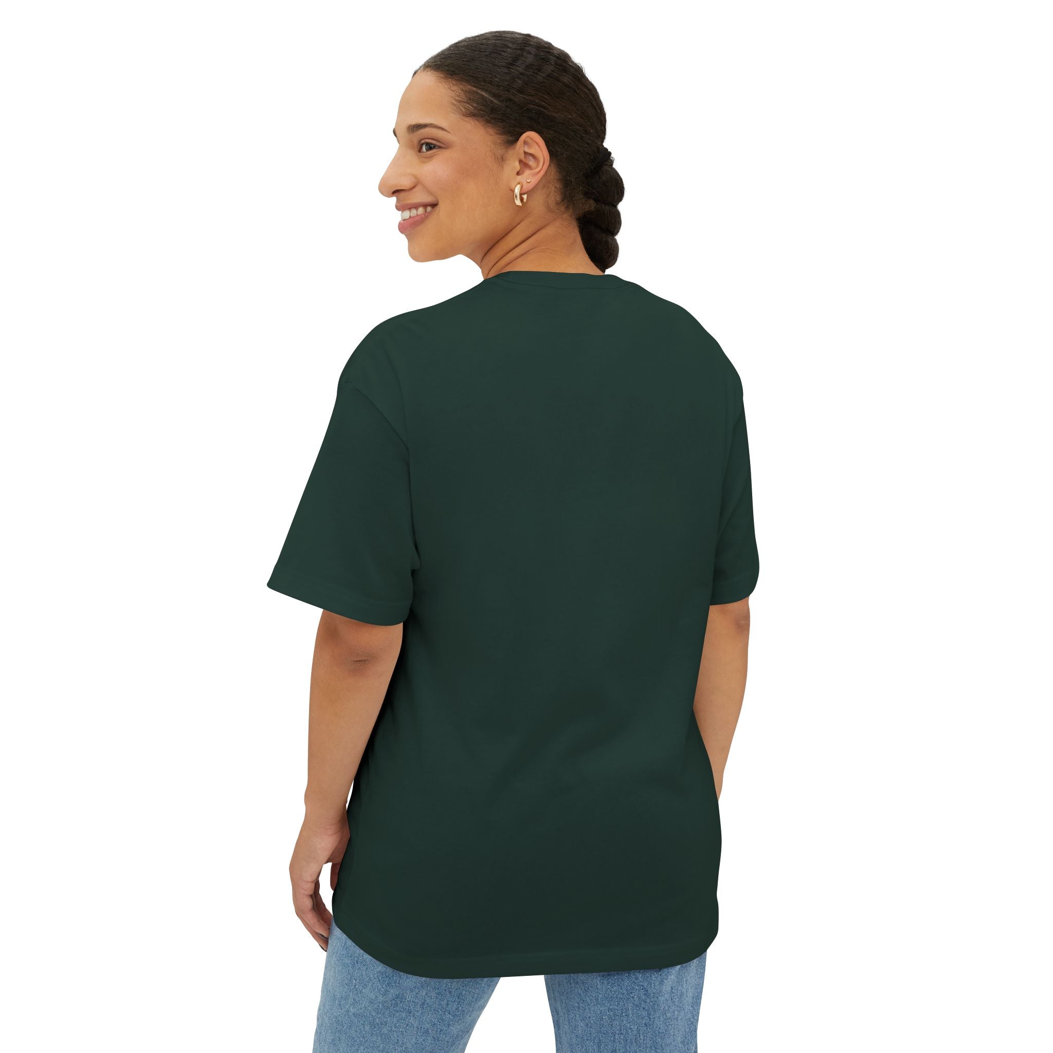 Sunset Deer Silhouette Tee | Personalized JAMES Name Badge