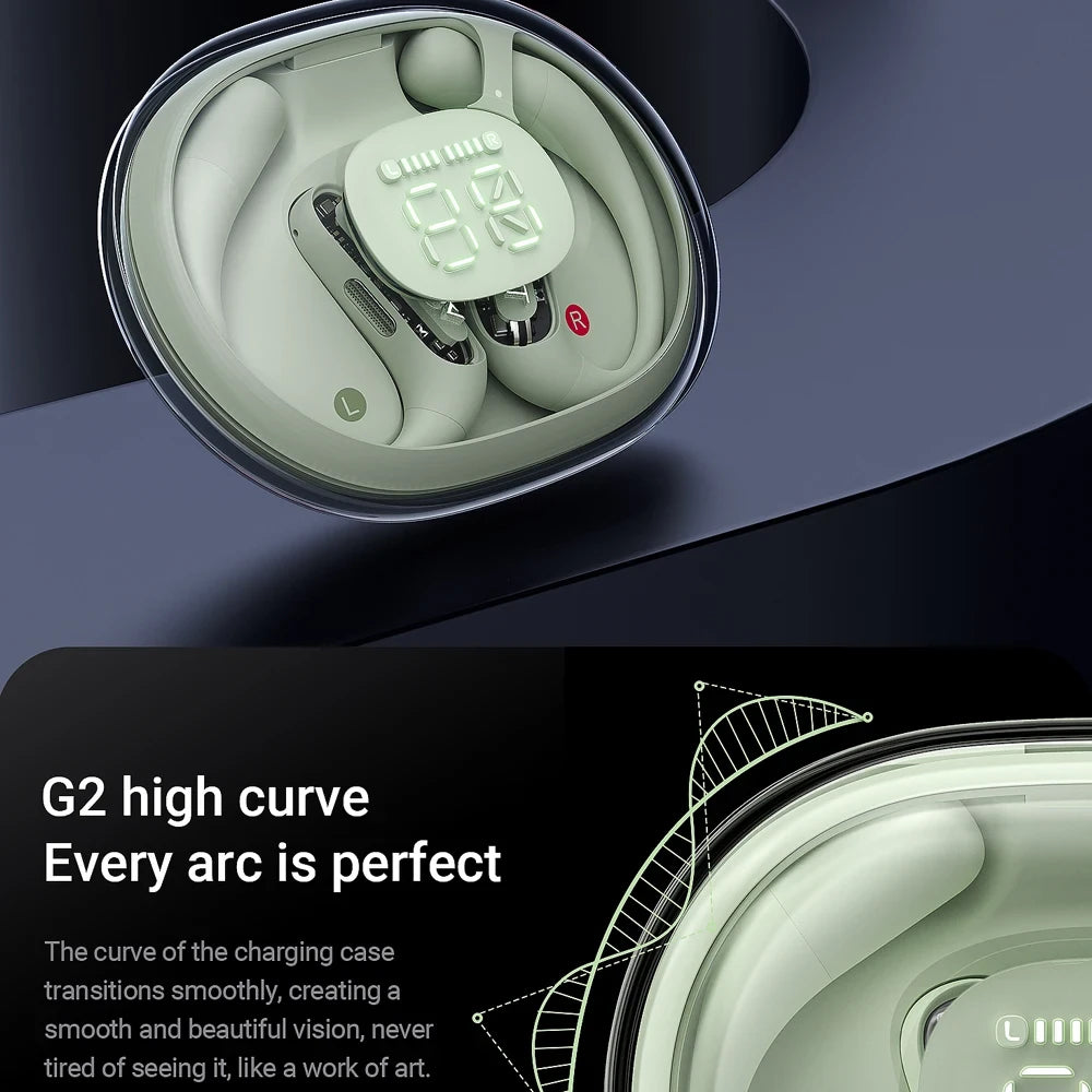 Open-Ear Bluetooth Wireless Sport Earbuds