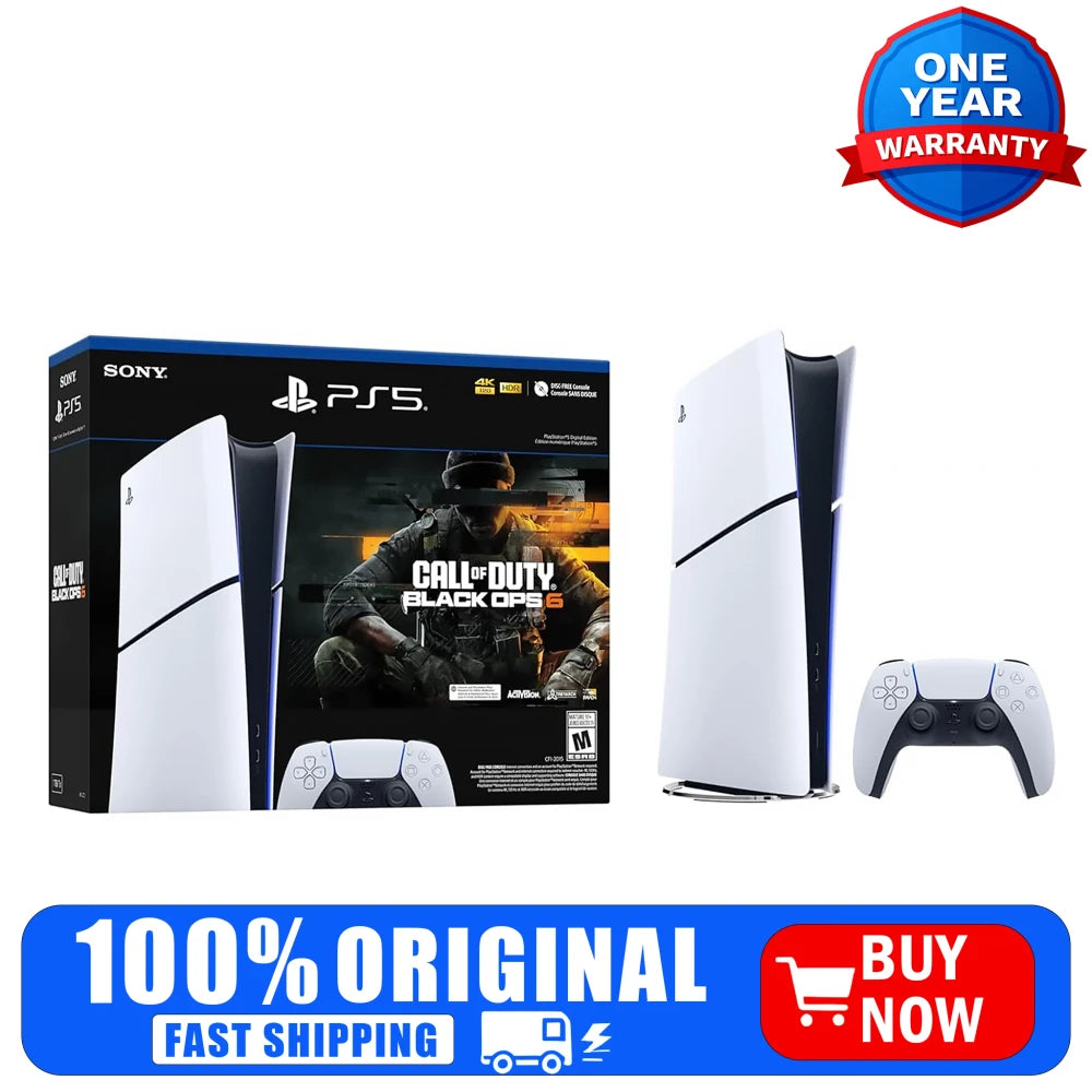 PlayStation 5 Slim Digital Console Call of Duty Bundle