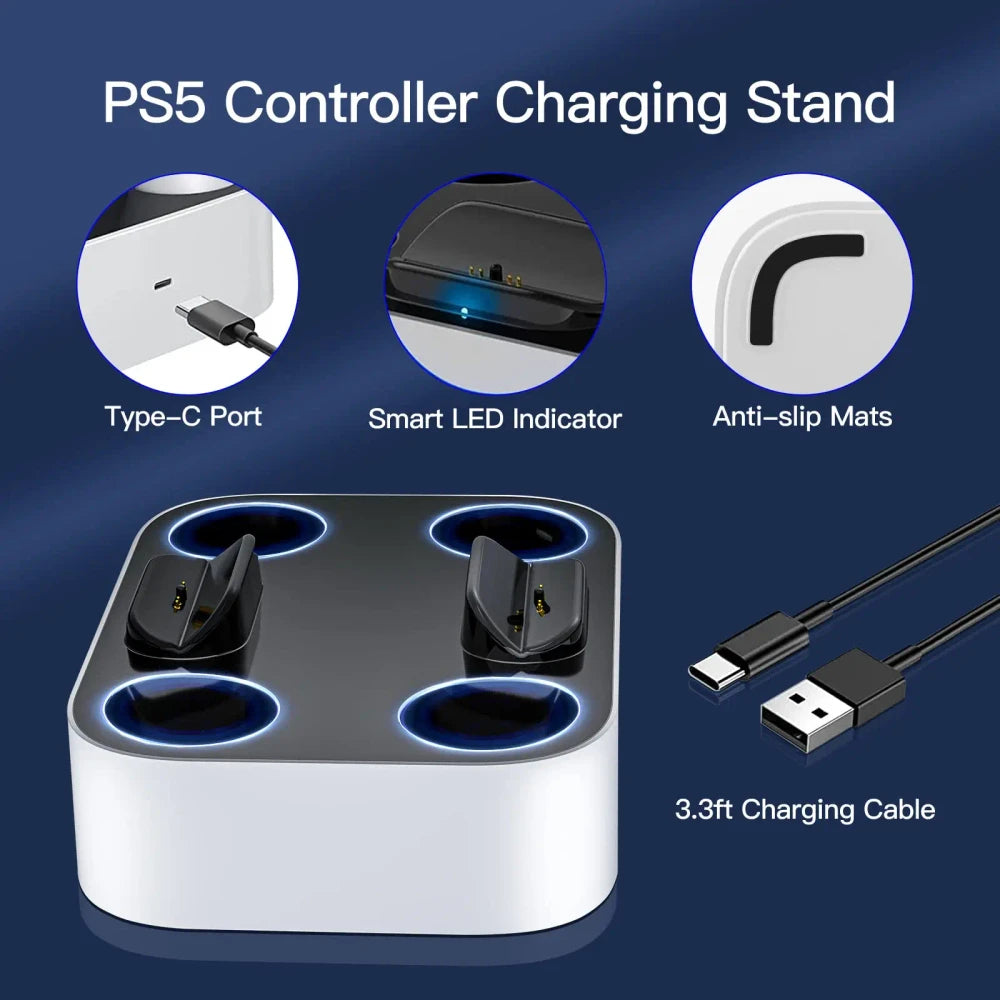 Dual Controller Charging Dock