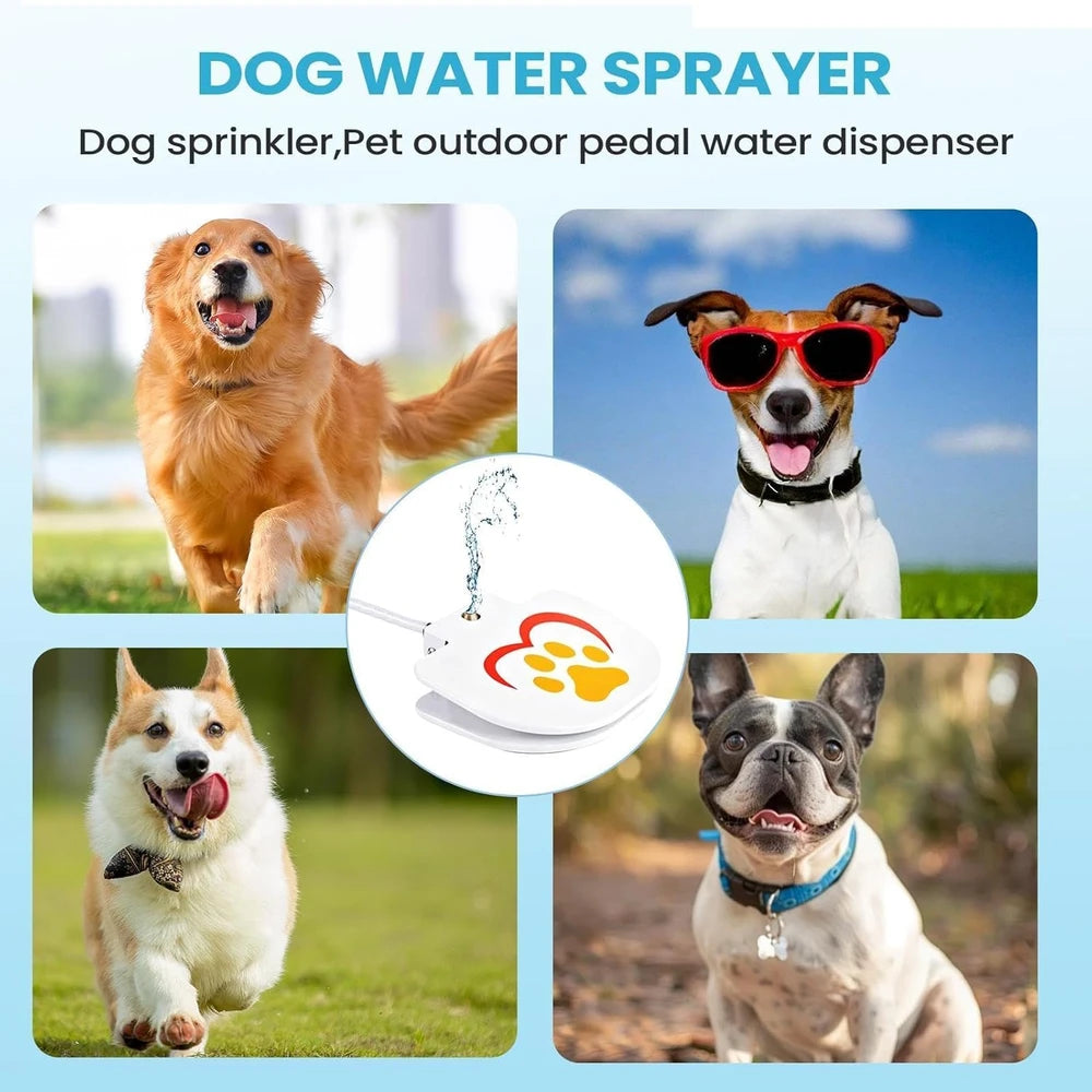 Paw Activated Dog Water Sprinkler